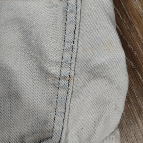 Gap 1969 Lightweight Casual Mid Rise Jean Beachie Light Blue Denim Shorts Size 0 - Picture 9 of 13